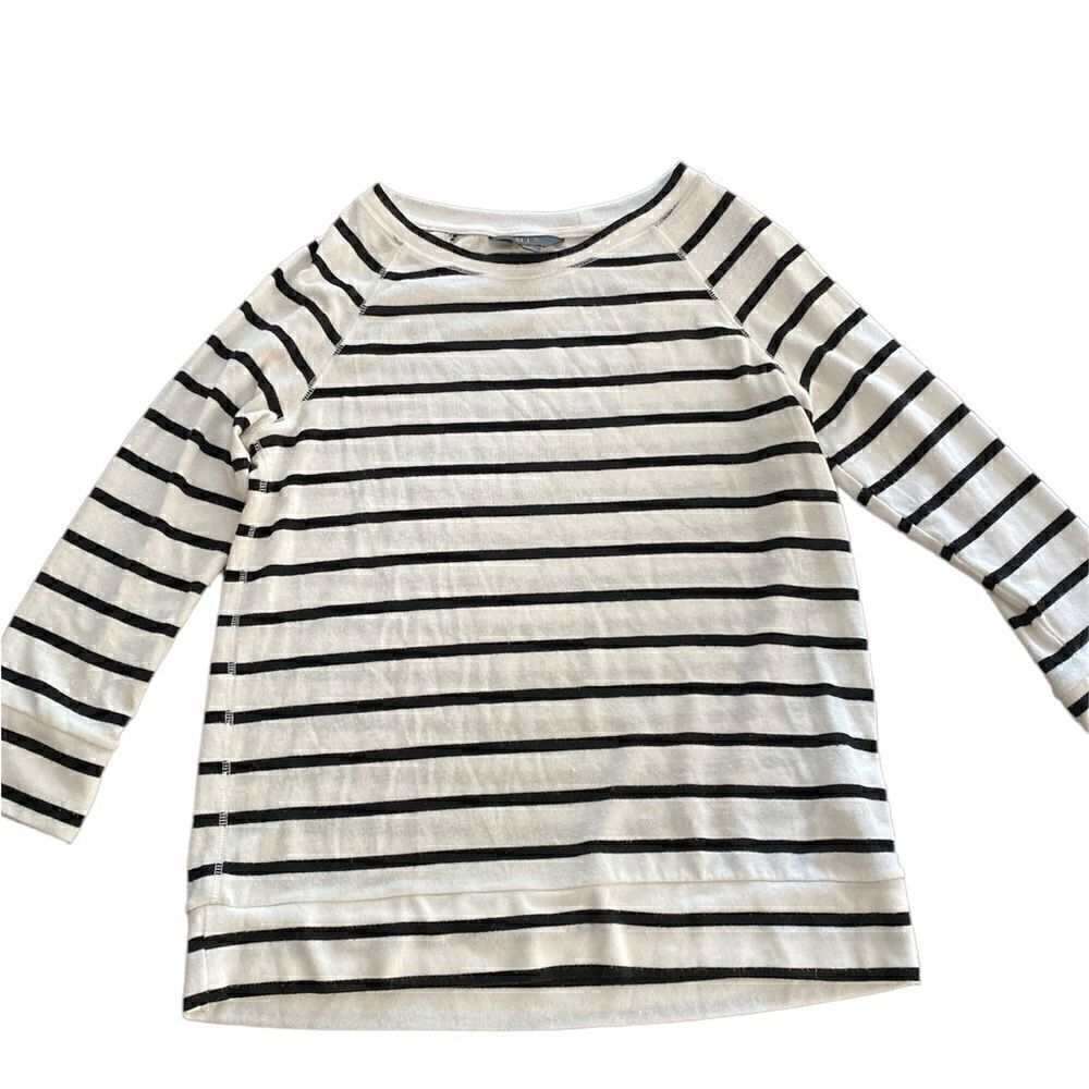 Mix Black and White Lightweight Sweater